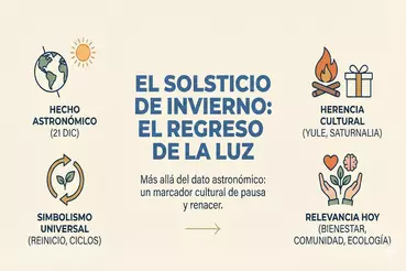 El solsticio de invierno y su vigencia en la cultura contemporánea