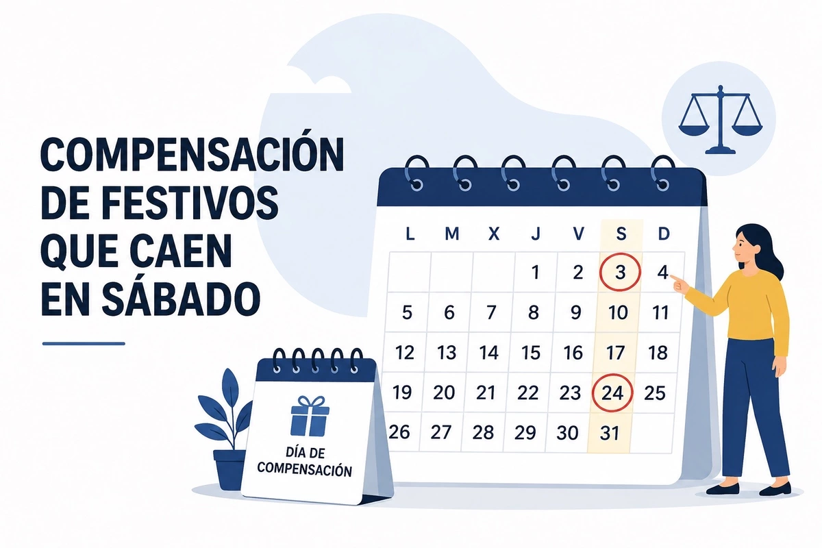Los festivos en sábado podrían dar derecho a compensación laboral en muchas empresas