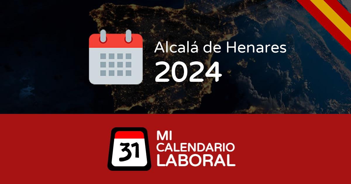 Calendario laboral de Alcalá de Henares