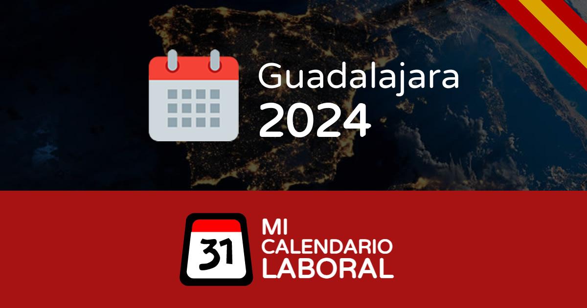 Guadalajara work calendar