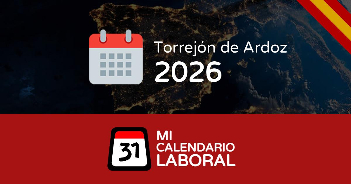 Calendario laboral de Torrejón de Ardoz